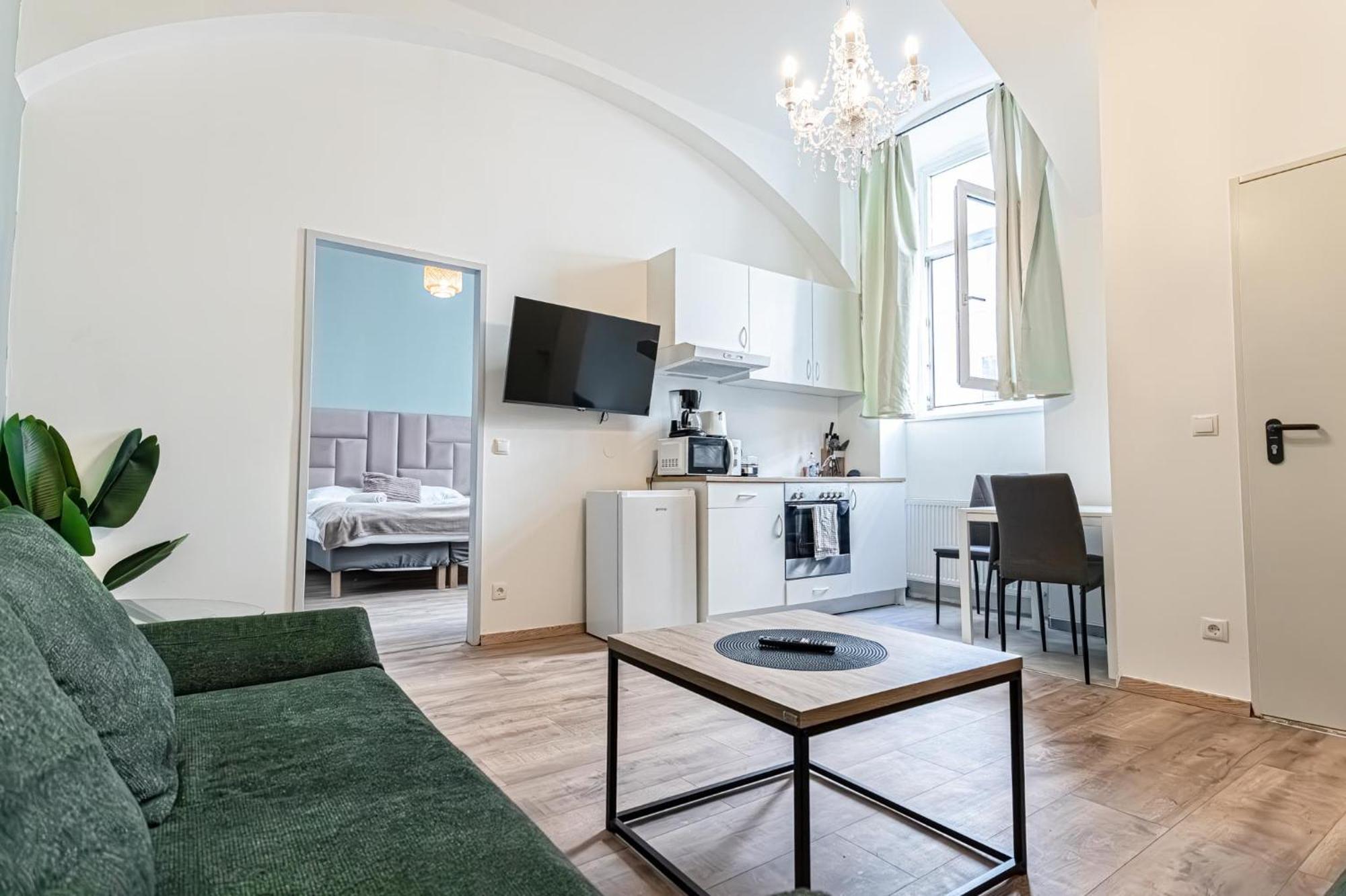 Apartmán Kingbed 1br With Ensuite Washer & Smart Tv