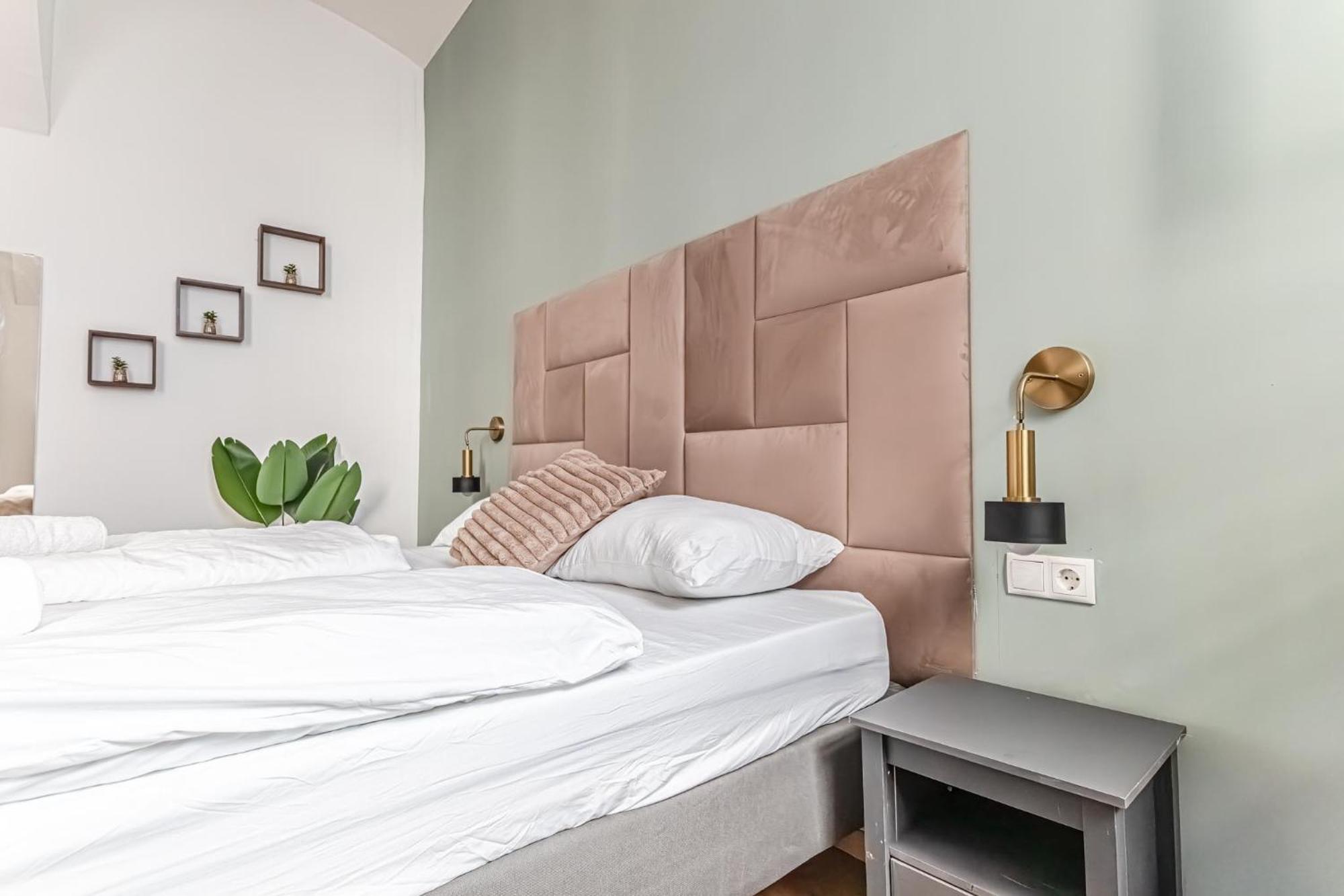 Apartmán Kingbed 1br With Ensuite Washer & Smart Tv